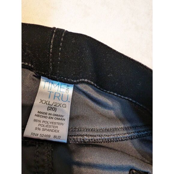 Time & True stretchy Velvet jeggings size XXL* - Picture 4 of 4